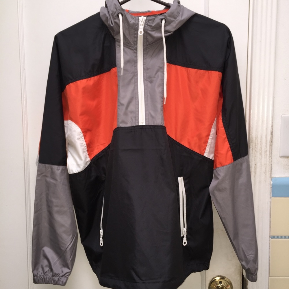 Urban Outfitter Quarter Zip Windbreaker